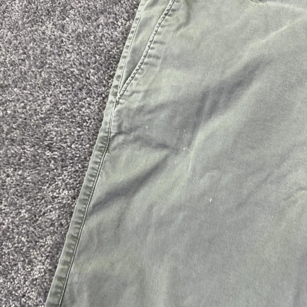 Gap Shorts Mens 31 Green Chino Canvas Casual Flat Front Summer Pockets City
